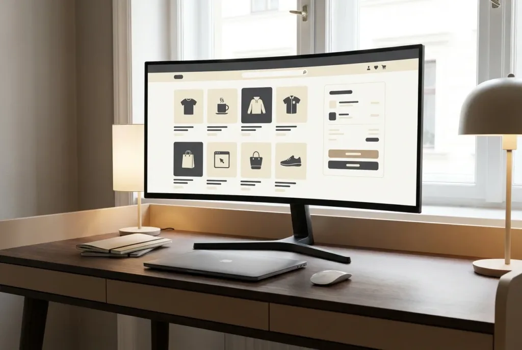 Une boutique en ligne qui génère des ventes